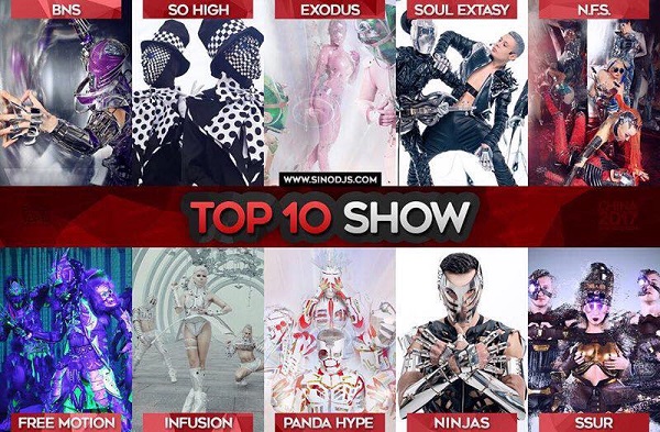 TOP-10 лучших шоу в Китае / NFS PROJECT